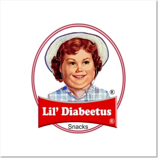 Lil Diabeetus (Parody) Posters and Art